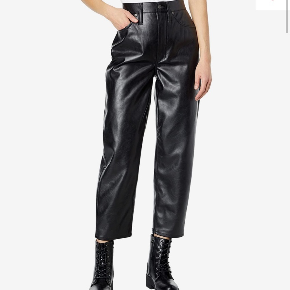 NWOT 23 Madewell Vegan Leather Balloon Pants